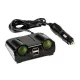 Szivargyújtó elosztó + 2xUSB 12/24V