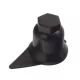 Csavarkupak fekete 32mm lazulásjelzős