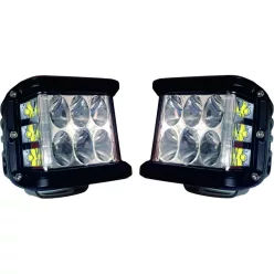 Munkalámpa 6+6 LED-es (1 pár)
