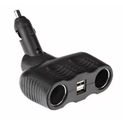 Szivargyújtó elosztó + USB 12/24V