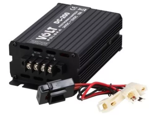 Áramátalakító 24V->12V 10A