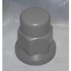 Csavarkupak kicsi 32mm szürke