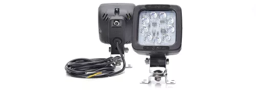 Munkalámpa 9 LED-es (kapcsolóval)
