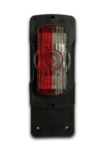 Szélességjelző piros-fehér LED