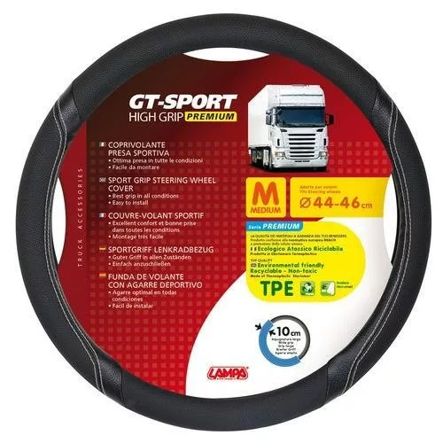 Kormányvédő fekete "GT-SPORT" 46-48 cm "M"