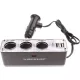 Szivargyújtó elosztó 3x aljzat + 2xUSB 3,1A