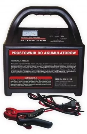 Akkumulátor töltő 12-24V 15AMP, 50Hz