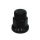 Csavarkupak fekete 32mm-es