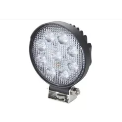 Munkalámpa 9 LEDes kerek 9*3W 45mm
