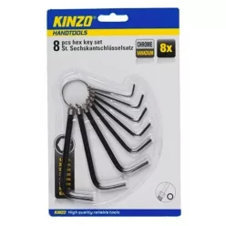 Imbuszkulcs készlet 8db