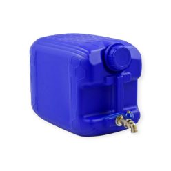Fémcsapos vizeskanna 10L kék