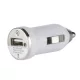 Szivargyújtó töltő 1xUSB fehér 1A 12/24V