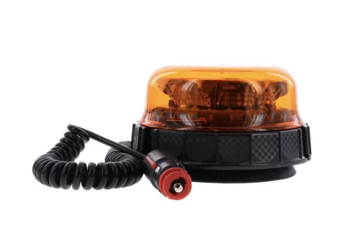 PEGASUS mágnestalpas ledes sárga villogólámpa 10-30V 3 funkc.