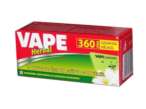 SZÚNYOGRIASZTÓ BETÉT 30DB-OS