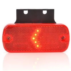 Helyzetjelző piros LED (tartóval)