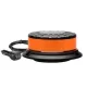 Mágnestalpas sárga villogólámpa 12-24V