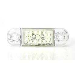 Helyzetjelző fehér LED W97.3 (12 led) 12-24V
