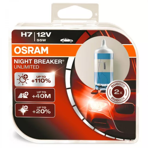 Osram H7 55W Night Breaker Unlimited (2db)