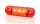 Helyzetjelző piros LED W97.1 (3 led) 12-24V