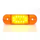 Szélességjelző sárga LED W97.3 (12 led) 12-24V