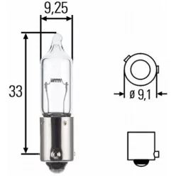 Hella 21W 24V izzó