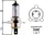 Hella izzó H4 Blue Light 12V 60/55W