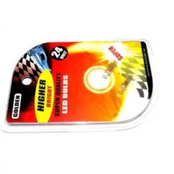 LED izzó 24V/ 1,2W üvegfejű 2 db