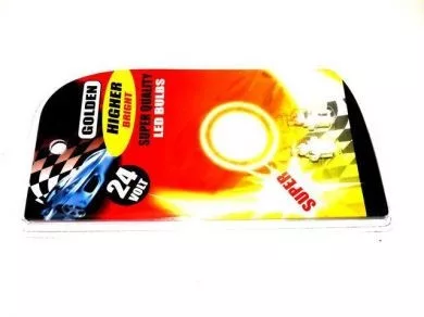 LED izzó 24V/ 1,2W műszerfal B8,5D 2db