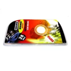 LED izzó 24V/ 1,2W műszerfal Bax 2db