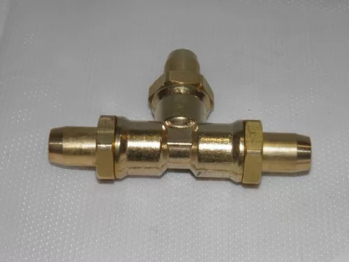 Levegőcsatlakozó T, FI6 1mm
