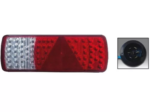 5 kamrás hátsó lámpa Led-es bal