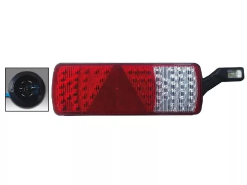 5 kamrás hátsó lámpa Led-es jobb szélességjelzővel