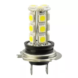 LED izzó H7 12V (18smd-fehér)
