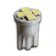 LED izzó T10 12V (5smd-fehér) 2db