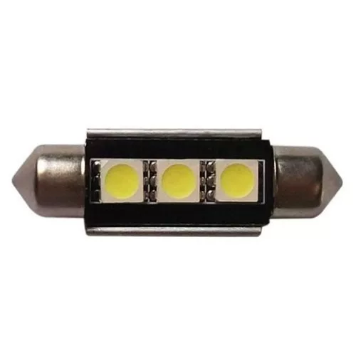 LED CANBUS szofita izzó (fehér-36mm) (2db)