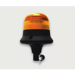 Csőre szerelhető sárga villogólámpa LED 12-55V