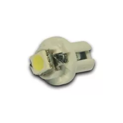 LED izzó B8,5d 12/24V (1smd-sárga) 2db