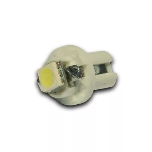 LED izzó B8,5d 12/24V (1smd-sárga) 2db