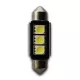 LED CANBUS szofita izzó 24V (3smd-sárga-36mm) 2db