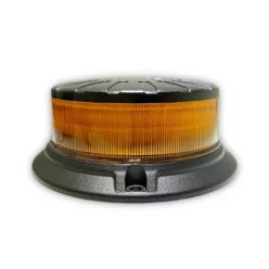 Mágnestalpas sárga villogólámpa 12-24V