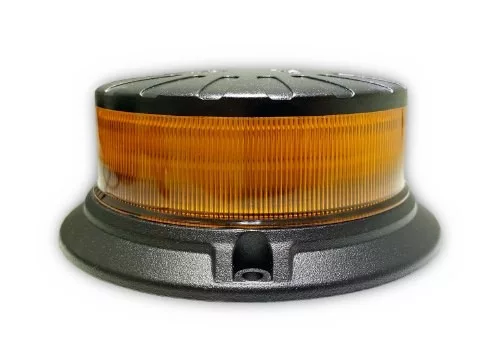 Mágnestalpas sárga villogólámpa 12-24V