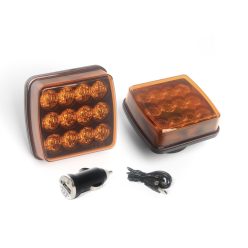   Megkülönböztető villanólámpa szett mágneses tölthető