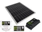NAPELEMES AKKUTÖLTŐSZETT 12/24V-OS TÖLTÉSVEZÉRLŐVEL 50W