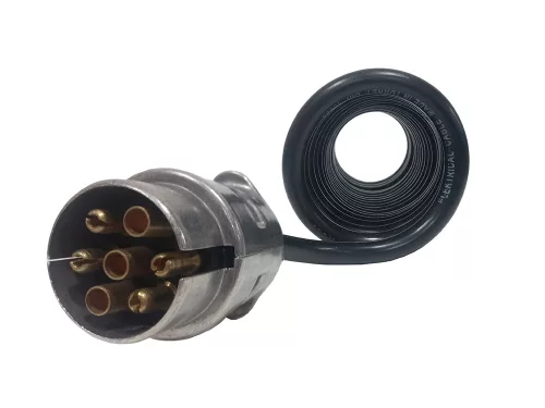 ELEKTROMOS KÁBEL 12V 7P 3,5m MUNKAHOSSZ.