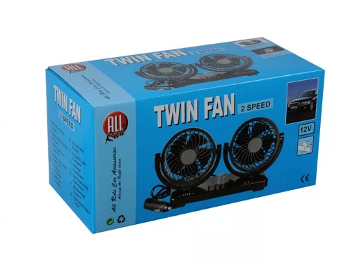 Ventilátor dupla 2sebességes 12V