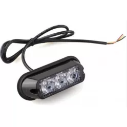 Sárga Villogólámpa LED-es modul 12V24V