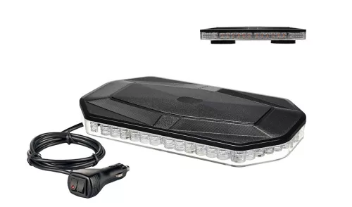 LED mini sárga villogólámpa fényhíd 48 LED