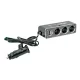 Szivargyújtó elosztó 3-as + USB