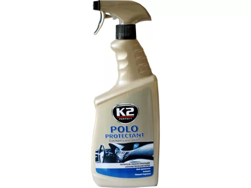 MŰSZERFAL ÁPOLÓ TEJ MŰANYAG, GUMI, BŐR FELÜLETRE POLO PROTECTANT 770ml K2