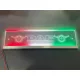 LED TÁBLA DAF GRAVÍROZOTT 49X12 CM 12V